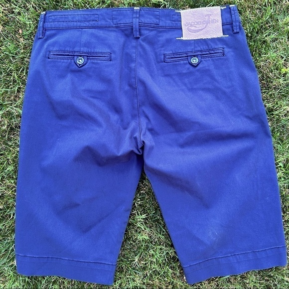 Jacob Cohen Navy Blue Shorts Size 31 Made in Italy - Picture 2 of 7